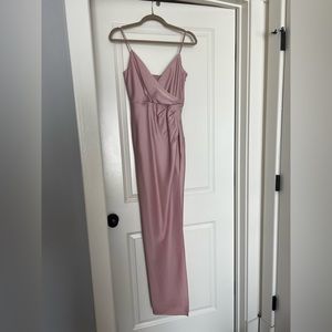 BHLDN Freya Satin Charmeuse - Dusty Rose